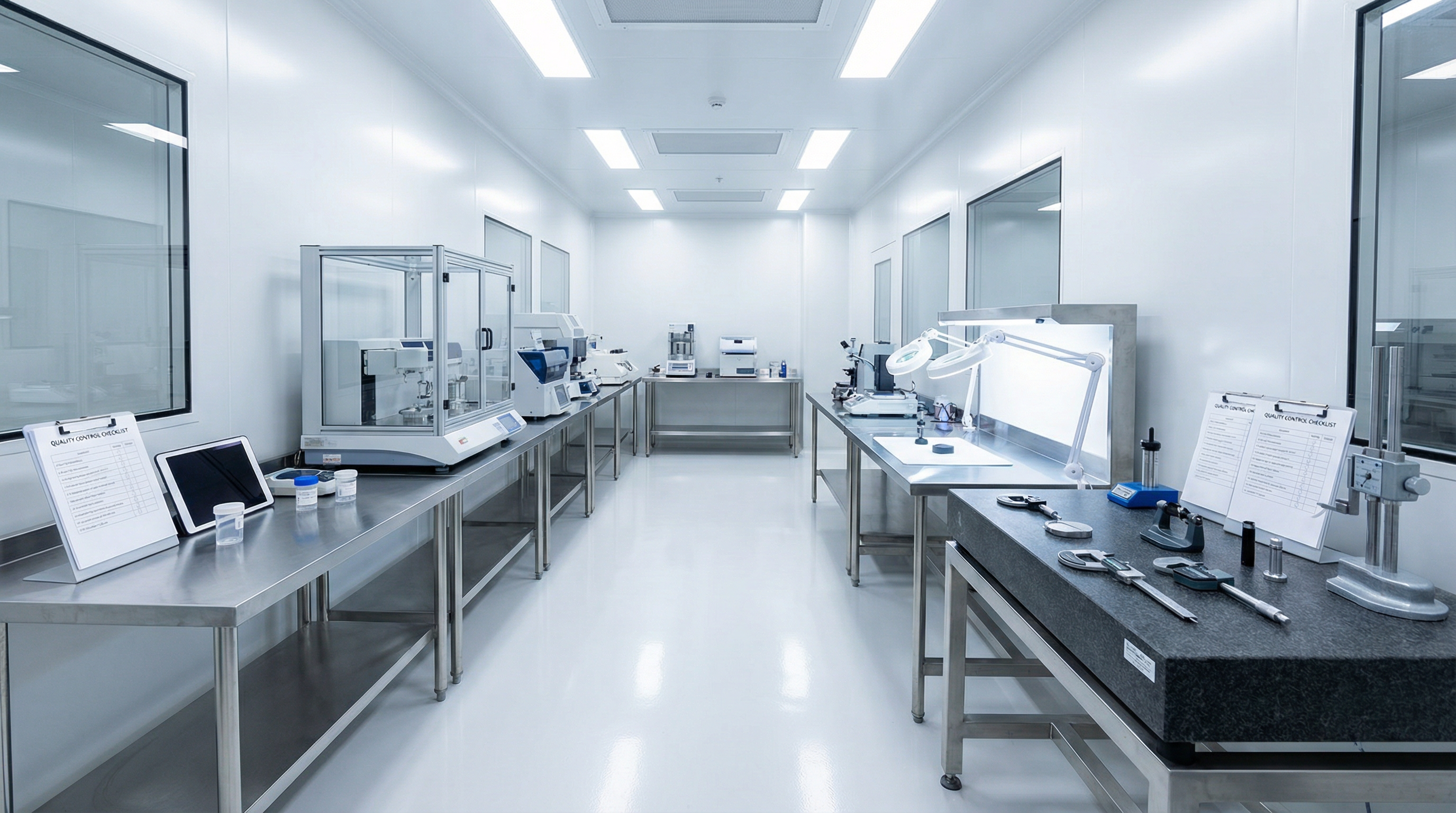 Quality Control Lab - Premium Standards